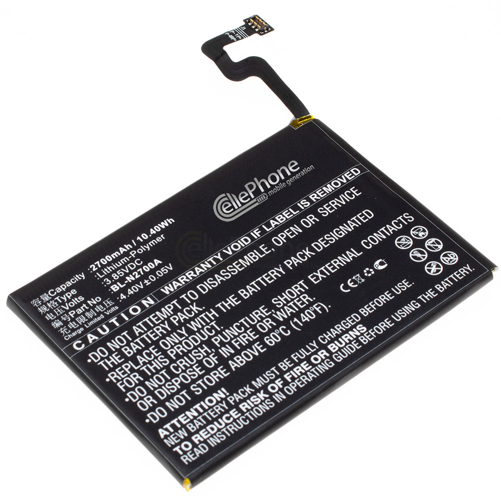 [8617] Accu Li-Polymer voor Gionee F109 F109L F109N (vervangt BL-N2700A)