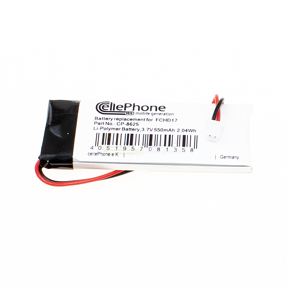 [8625] batteria Li-Polymer per ACME FlyCamOne HD 720p (sostituisce FCHD17)