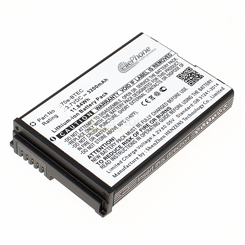 [8629] batteria Li-Ion per Honeywell Dolphin 60s 70e 75e (sostituisce 60S-BATT-1) - 3200 mAh