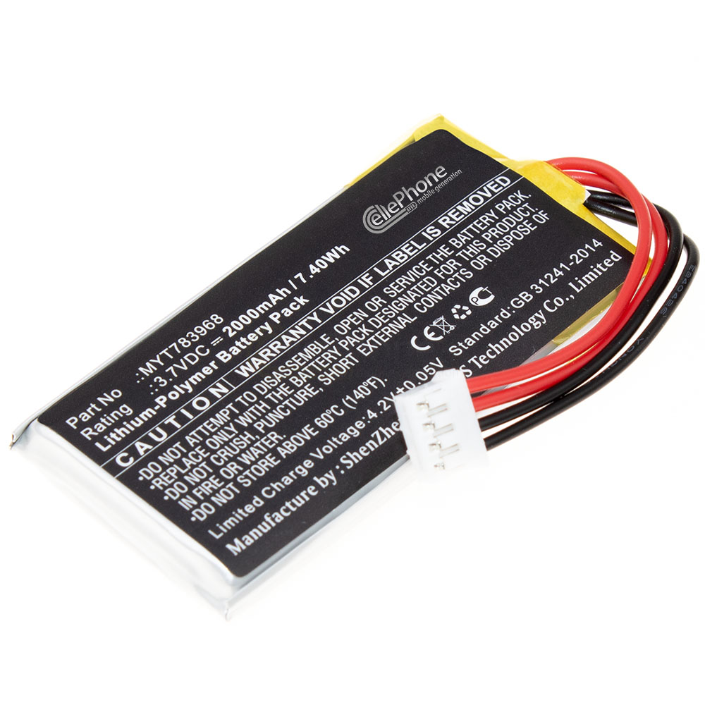 [8662] Akku Li-Polymer für Delorme inReach Explorer SE (ersetzt MYT783968) - 2000mAh