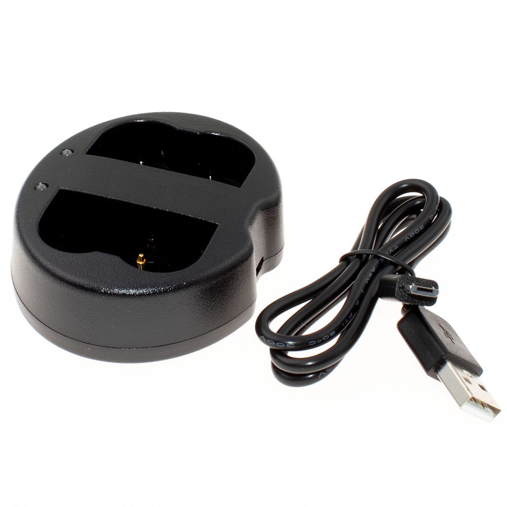 [8711] Duo-acculaadstation voor Nikon EN-EL3e