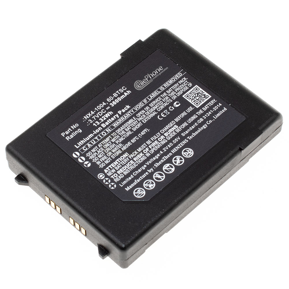 [8730] batteria Li-Ion per Handheld Nautiz X4 (sostituisce 60-BTSC) - 3600mAh