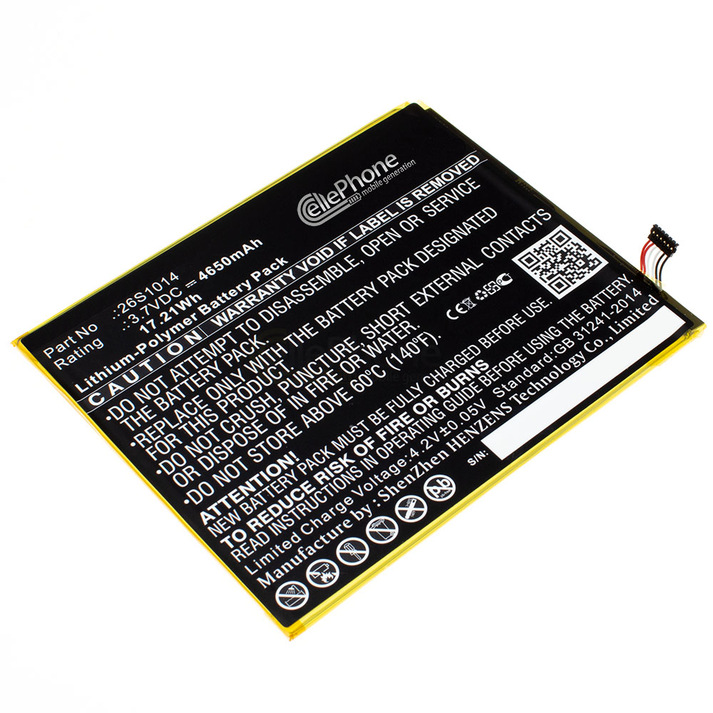 [8753] Batterie Li-Polymer pour Amazon Kindle Fire 8.7 (7 Generation) (remplace MC-31A0B8) - 4650mAh