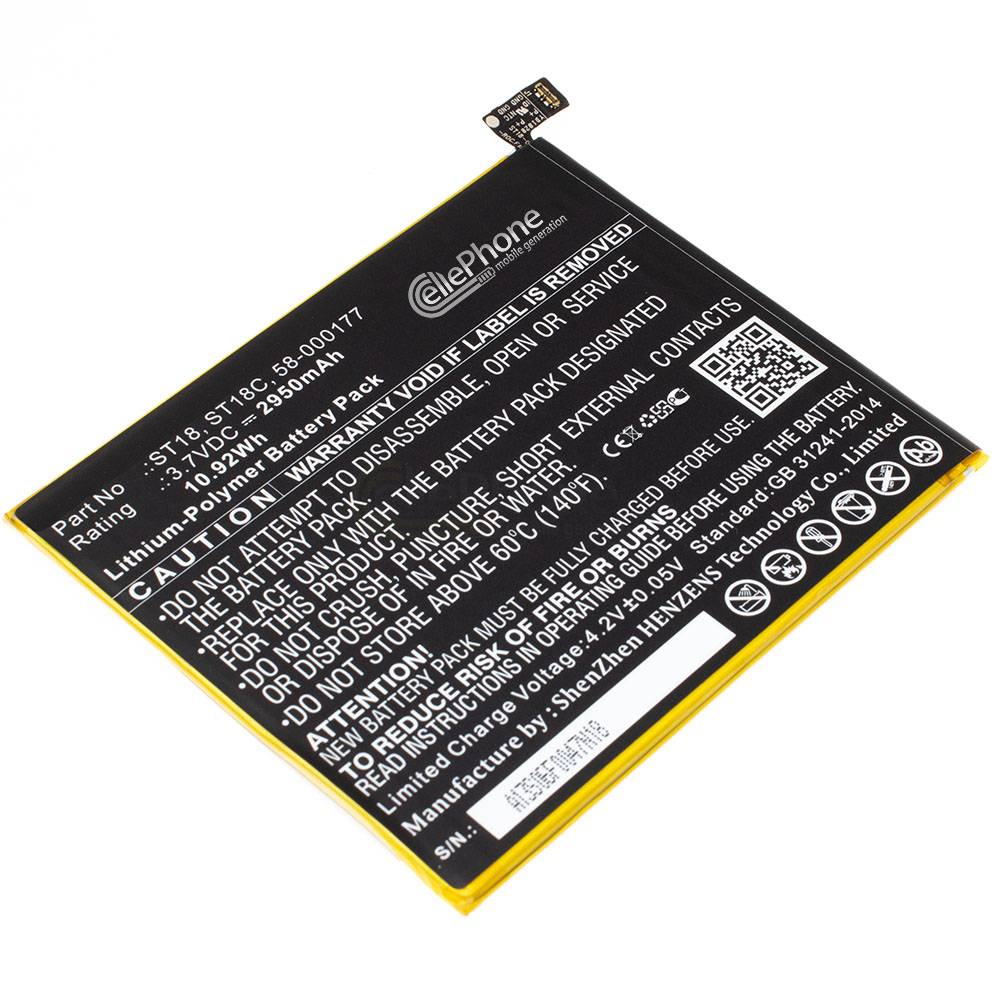 [8756] Accu Li-Polymer voor Amazon Kindle Fire 7 2017 (7e generatie) (vervangt ST18)