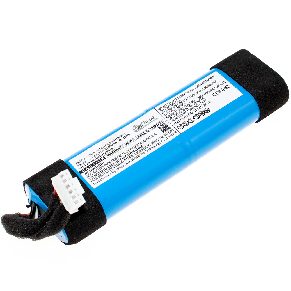 [8758] batteria Li-Ion per JBL Xtreme 2 (sostituisce 2INR19/66-2) - 6800mAh / 7,4V