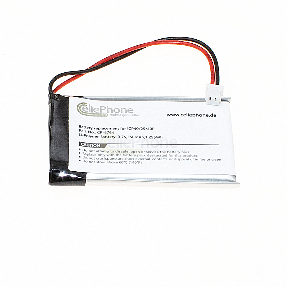 [8764] Batería Li-Polymer para Sena SMH-5 SMH5-FM (reemplazado ICP40/25/40P)
