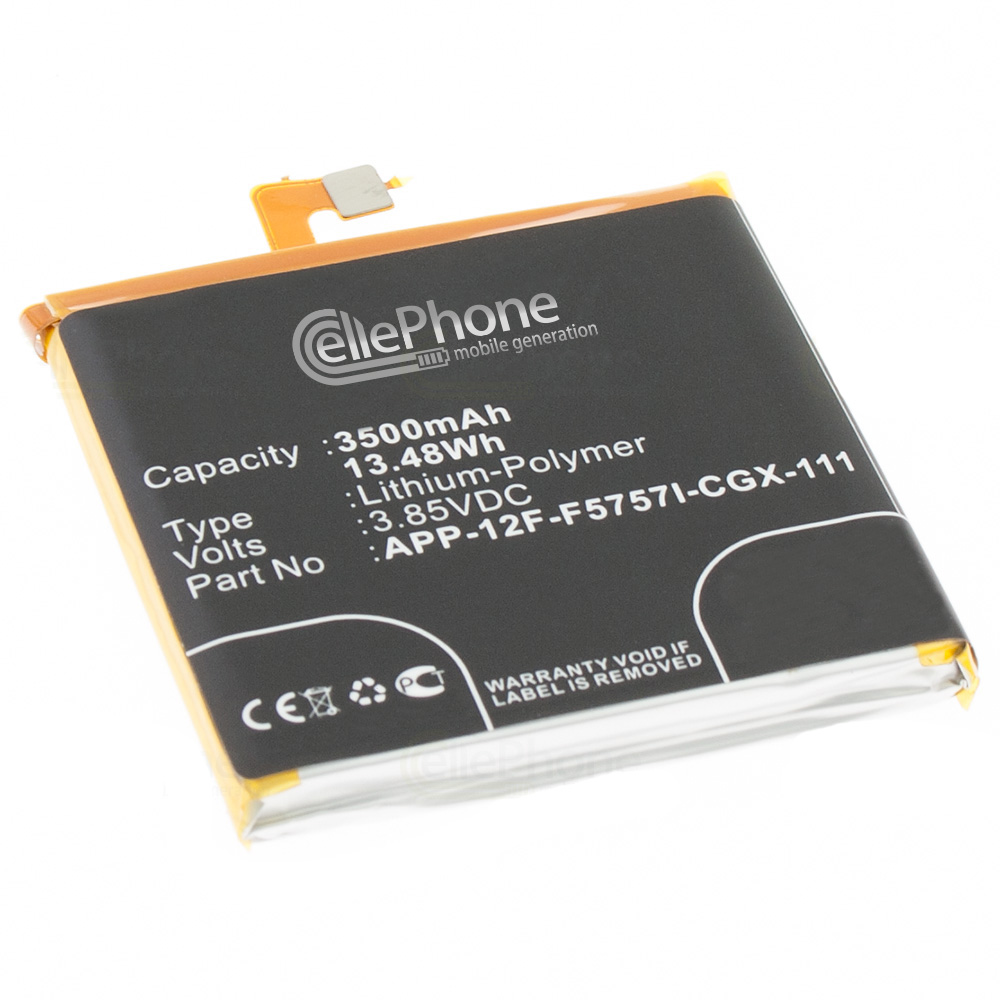 [8778] batteria Li-Polymer per Caterpillar Cat S60 (sostituisce APP-12F-F5757I-CGX-111)