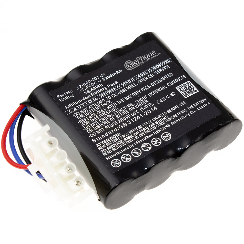 Accu Li-Ion voor Soundcast Outcast VG7 (vervangt 2-540-007-01) - 5200mAh / 7,4V