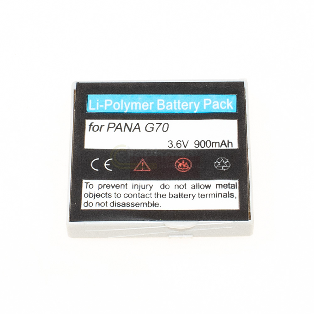 [1460] Batterie Li-Polymer pour Panasonic G70 (remplace EB-BSG70)