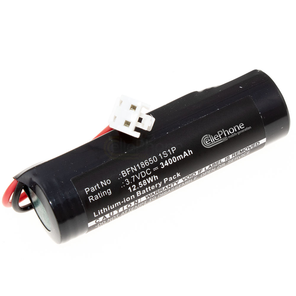 [8799] Battery Li-Ion for Leifheit Dry&Clean 51000 51002 51113 51114 (replaced BFN18650 1S1P) 3.7V version - 3400mAh