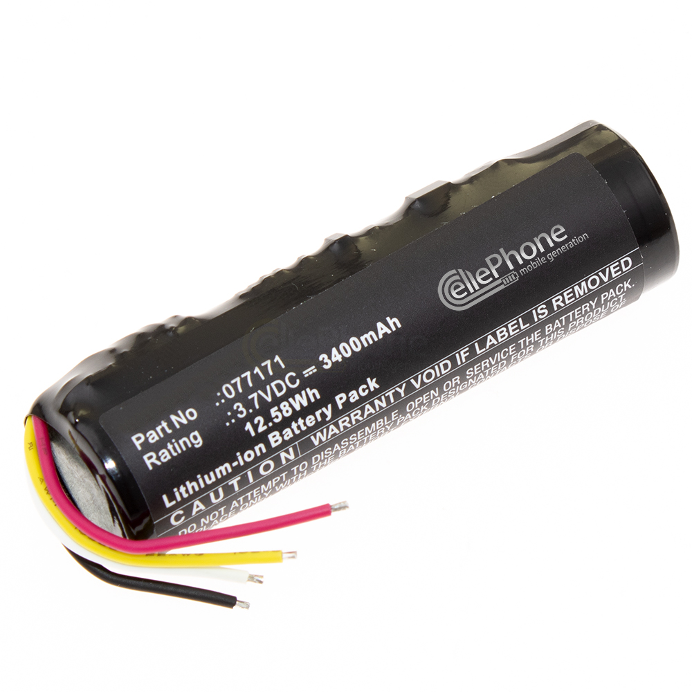 [8860] Battery Li-Ion for Bose SoundLink Micro (replaced 077171 / 423816) - 3400mAh