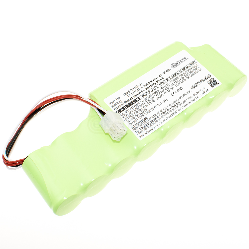 [8872] Batterie Ni-MH pour Husqvarna Automower G1 1998 1999 2000 2001 2002 2003 (remplace 535 09 62-01) - 4000mAh / 12V