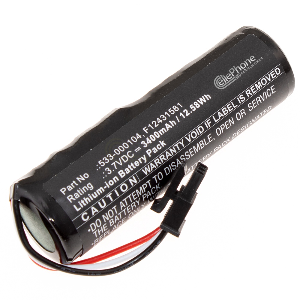 Batterie Li-Ion pour Logitech ConferenceCam Connect - Ears Boom 2 - UE Kora Boom - UE MegaBoom 2 - UE Ultimate (remplace 533-000104) - 3400mAh