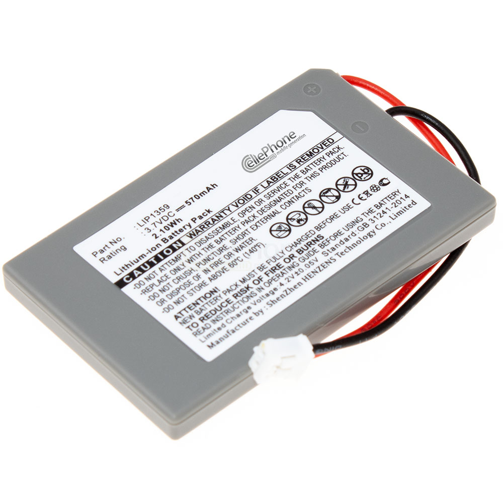 Batterie Li-Ion pour Sony Playstation 3 Dualshock Wireless Controller (remplace LIP1359)