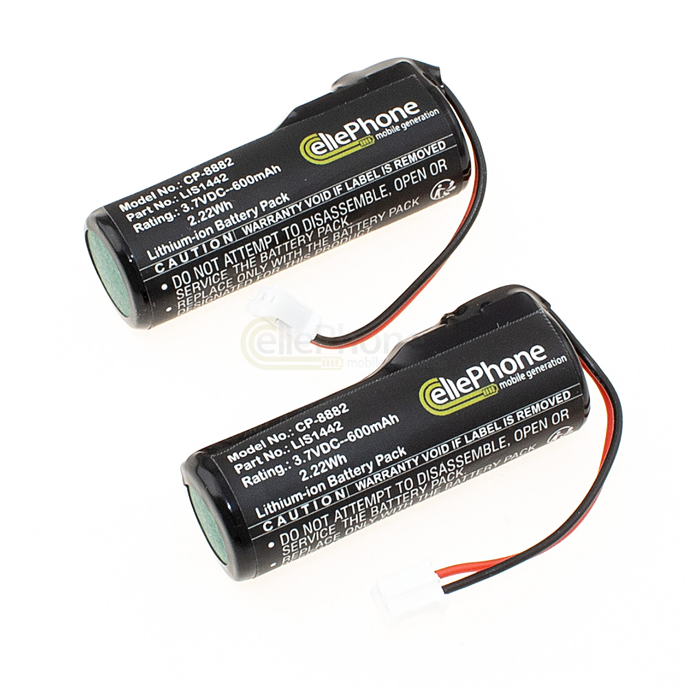 [8883] Batterie Li-Ion pour Sony PlayStation Move Navigation Controller PS3 PS4 (remplace LIS1442) - Ensemble de 2