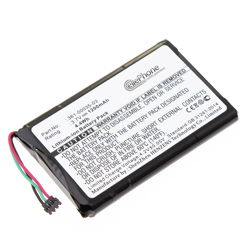 batteria Li-Ion per Garmin Nüvi 2405 2447 2457 2475 2495 2497 2505 2547 2557 2597 2598 - Edge 1000 Touring (sostituisce 361-00035-03)