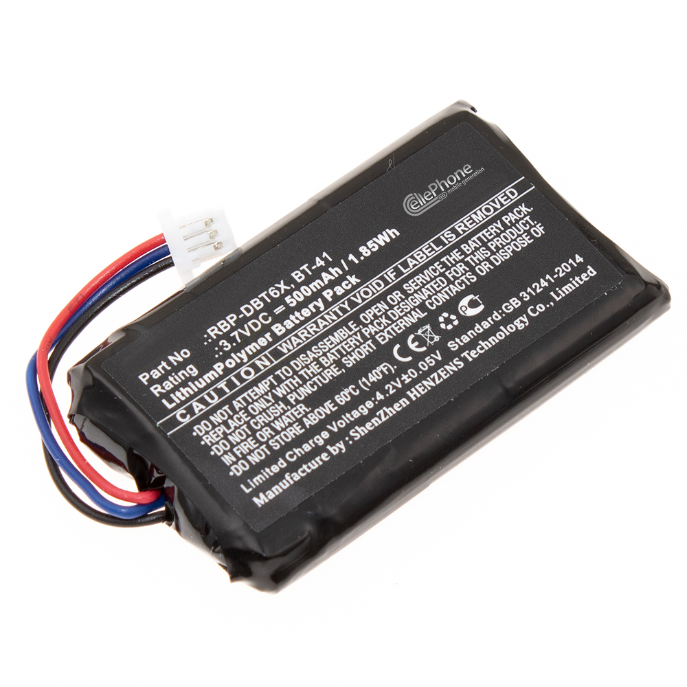 [8904] Batería Li-Polymer para Datalogic RBP-6400 (reemplazado BT-41)