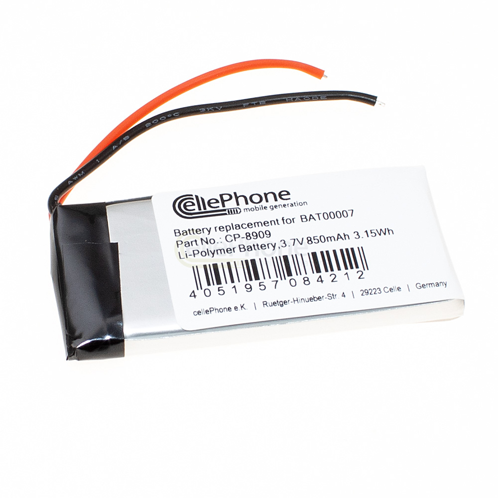 [8909] Battery Li-Polymer for Cardo Packtalk Duo - Scala Rider Packtalk (replaced BAT00007)