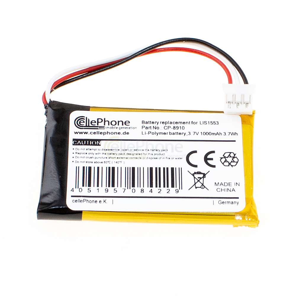 batteria Li-Polymer per Sony MDR-XB950N1 - SRS-WS1 SRS-X1 - WH-CH700N (sostituisce LIS1553)