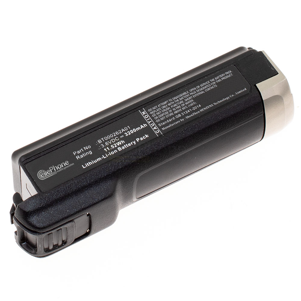 Batterie Li-Ion pour Zebra RS6000 WT6000 WT60A0 (remplace BT000262A01) - 3200mAh
