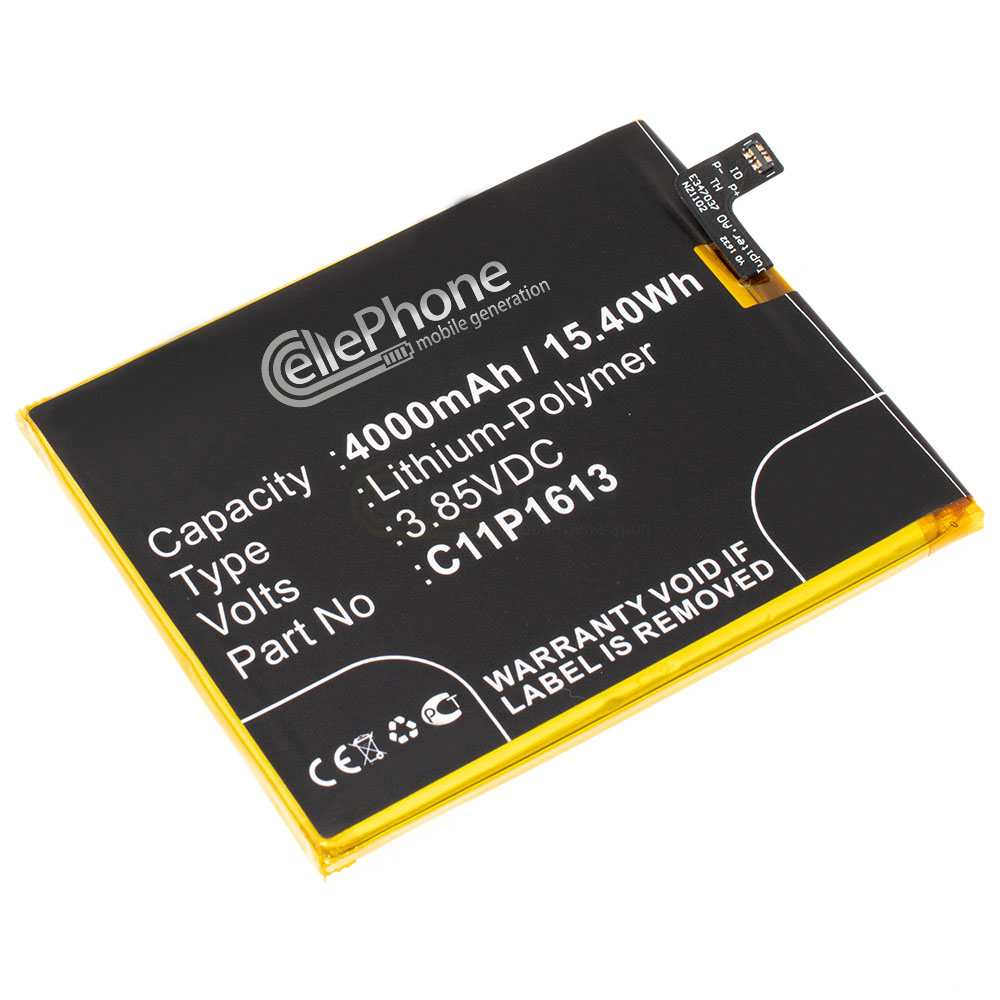 Batería Li-Polymer para Asus ZenFone 4 Selfie Lite (reemplazado C11P1613)