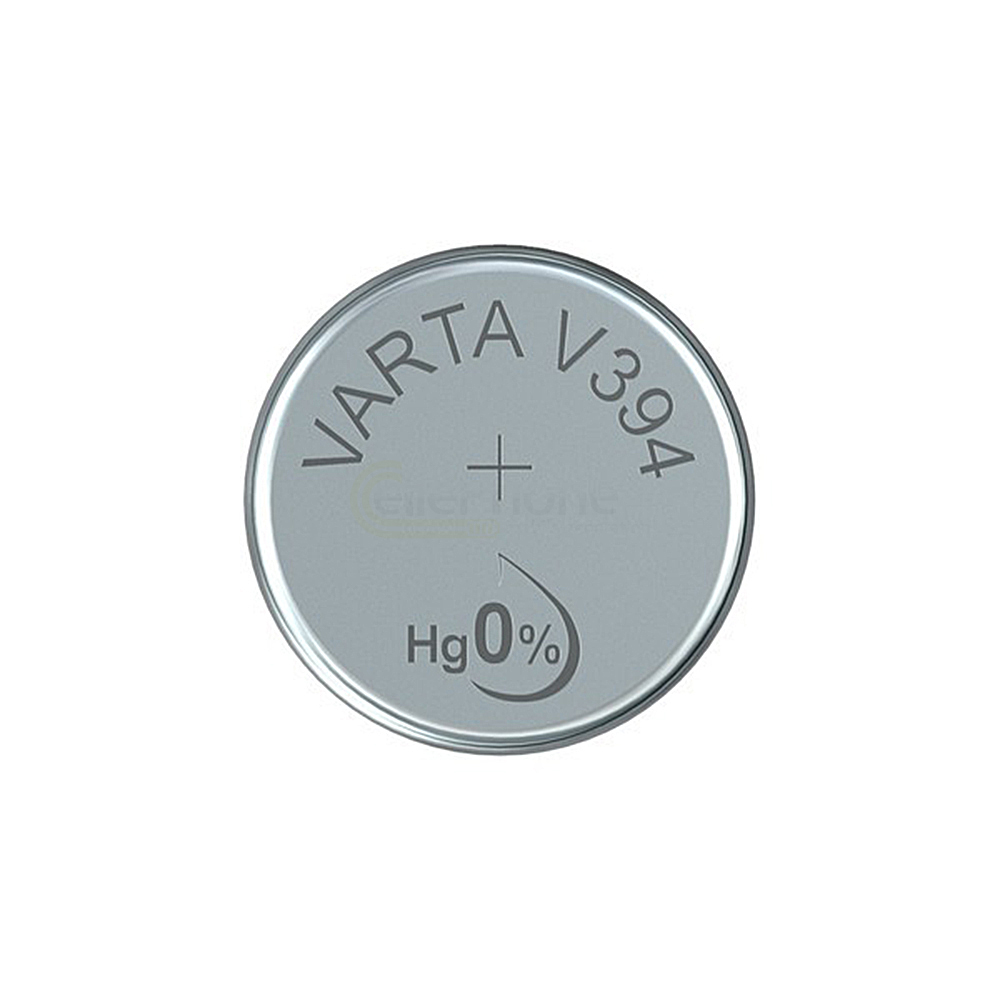[8925] Pile bouton compatible avec Varta pile de montre V394 SR936SW - Type 394 - 67 mAh - blister