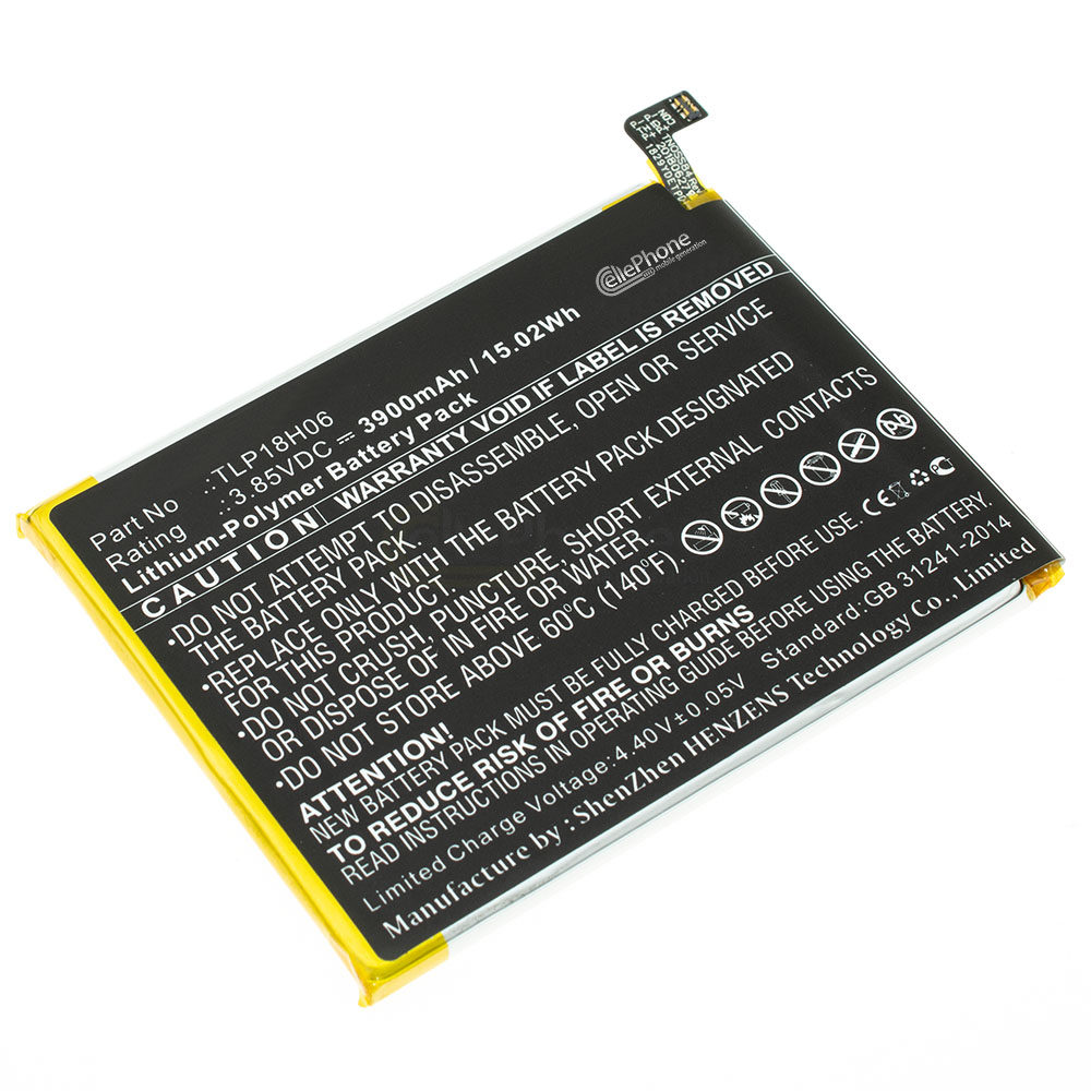 [8931] Batería Li-Polymer para Wiko View2 Go M2354 (reemplazado TLP18H06)
