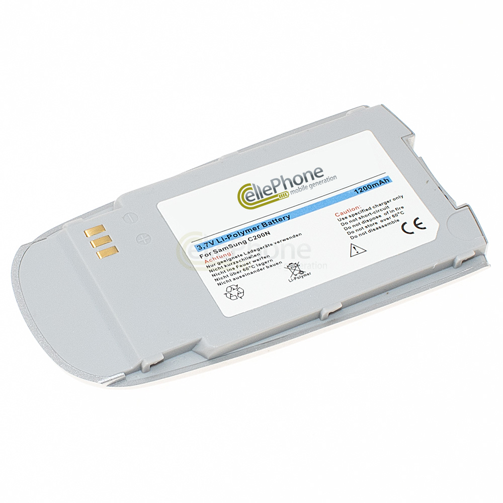 Batería Li-Polymer para Samsung SGH-C200N - silver (reemplazado BST2998TE)