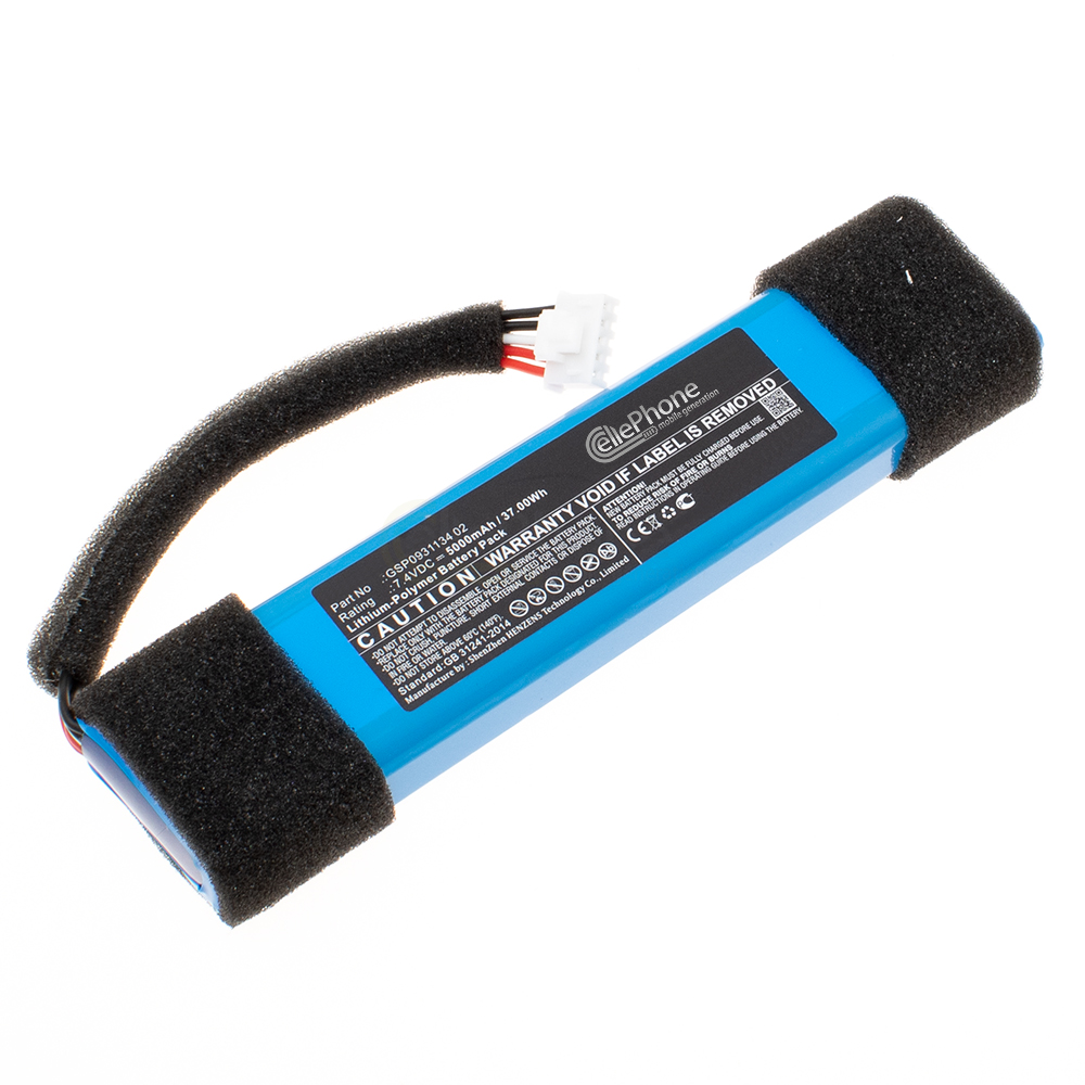 [8979] batteria Li-Polymer per JBL Xtreme Splashproof (sostituisce GSP0931134 02) - 5000mAh / 7,4V