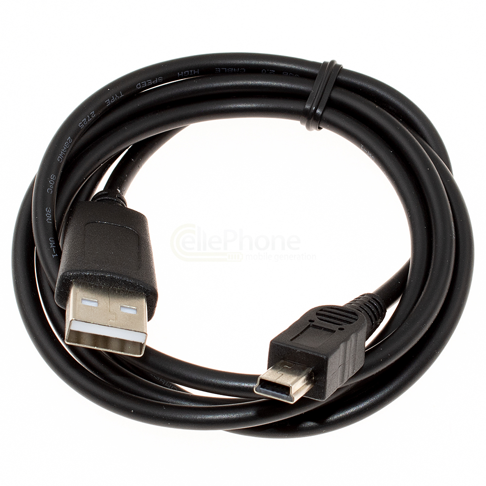 Cable de datos USB / Cable de bandeja para Texas Instruments TI-Nspire CX - CX CAS (mini-USB)