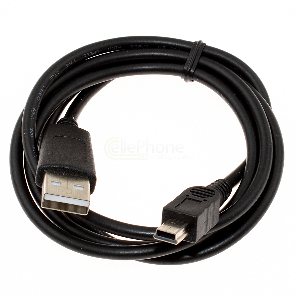 Cable de datos USB / Cable de bandeja para Becker Mamba.4 CE LMU EU Plus - Traffic Assist Z112 Z113 Z116 Z213 Z215 Z217 - Highspeed 7926 7927 7934 7988 (mini-USB)