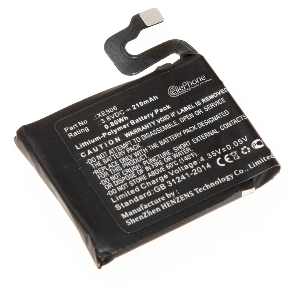 Akku Li-Polymer für Oppo Watch 41mm (ersetzt XE906)
