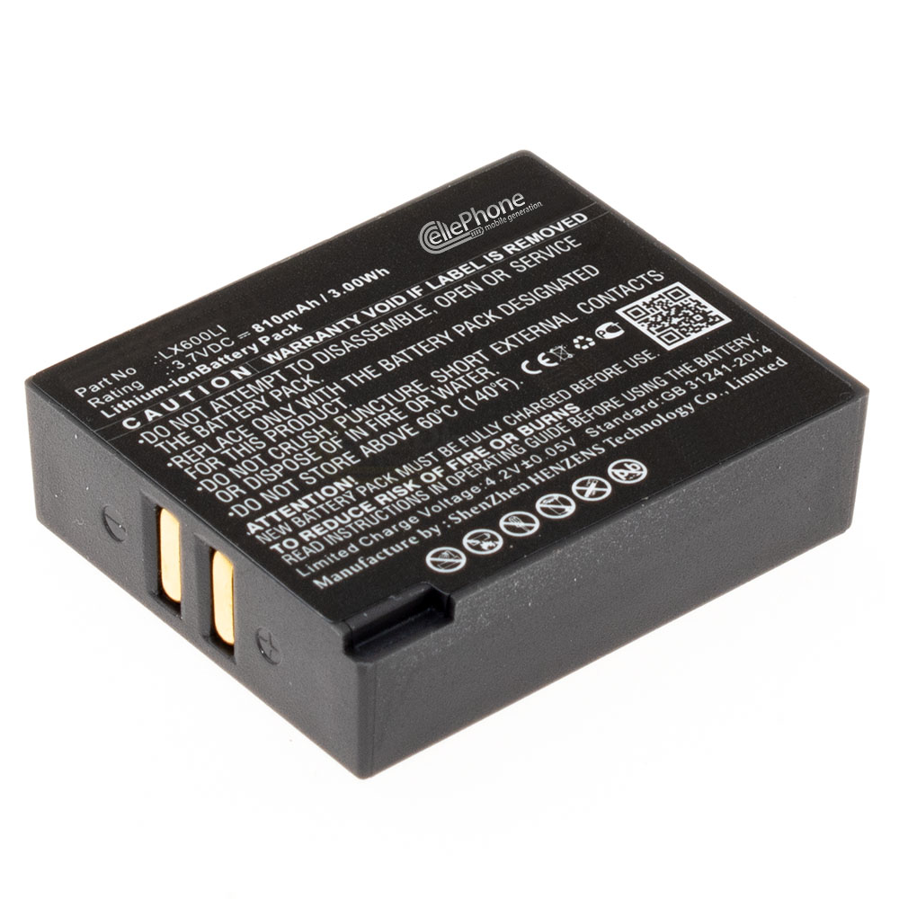 [9017] Accu Li-Ion voor Eartec Hub Systems - UltraLite (vervangt LX600LI)