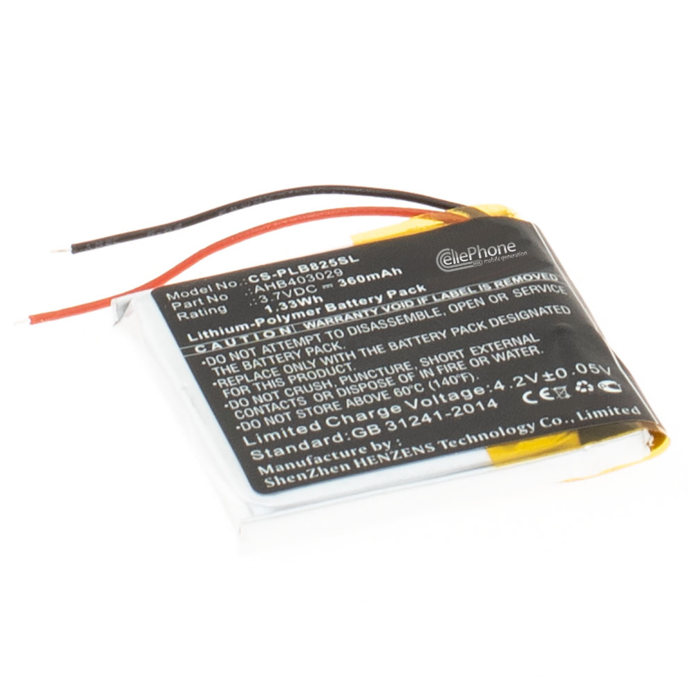Batterie Li-Polymer pour Plantronics Voyager Focus B825 B825-M - Voyager Focus 2 (remplace AHB403029)