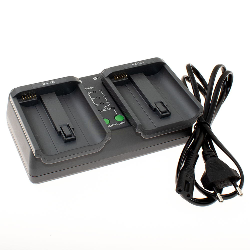 [9101] Chargeur de batterie double pour Canon LP-E4
