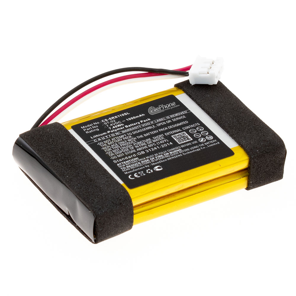 [9142] Akku Li-Polymer für Sony SRS-X11 (ersetzt ST-02)