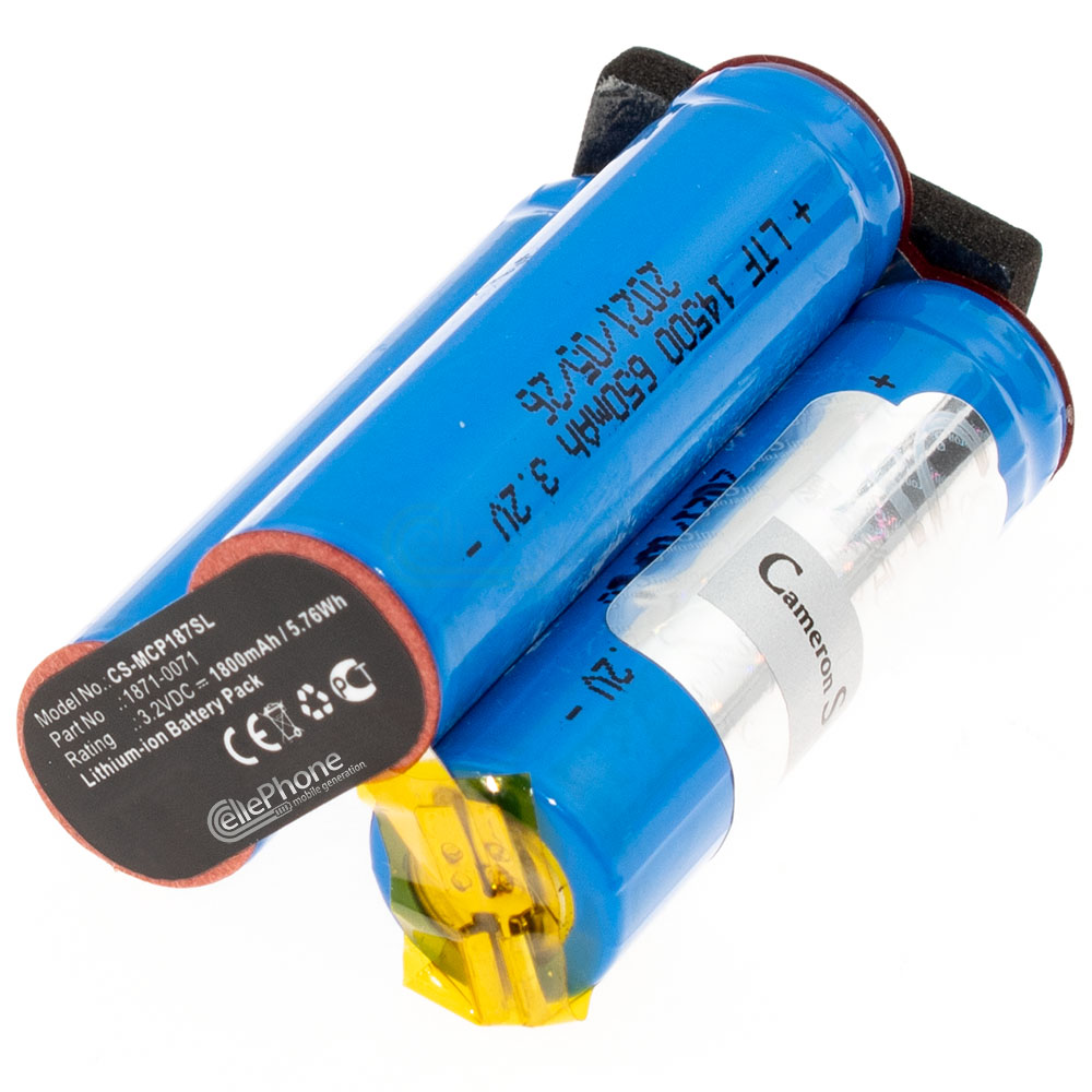 [9154] Accu Li-Ion voor Moser ChromStyle Pro 1871 (vervangt 1871-0071) - 1800mAh / 3,2V