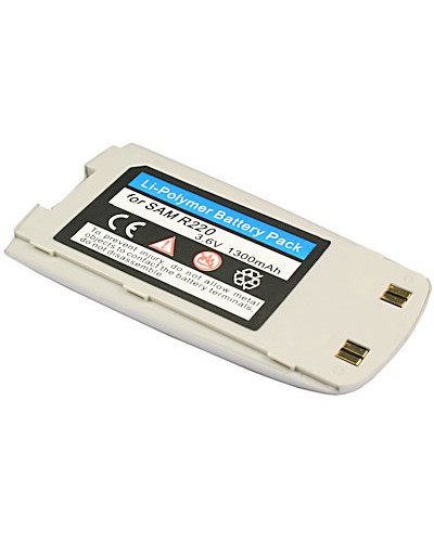 Battery Li-Polymer for Samsung SGH-R220 / R210S - silver (replaced BST0579SE / BST0579DE / BST0579KE)