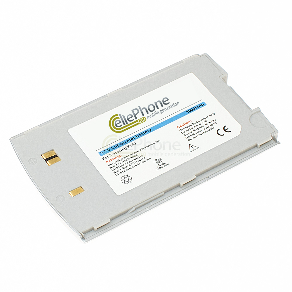 batteria Li-Polymer per Samsung SGH-X140 - argento (sostituisce BST4278)