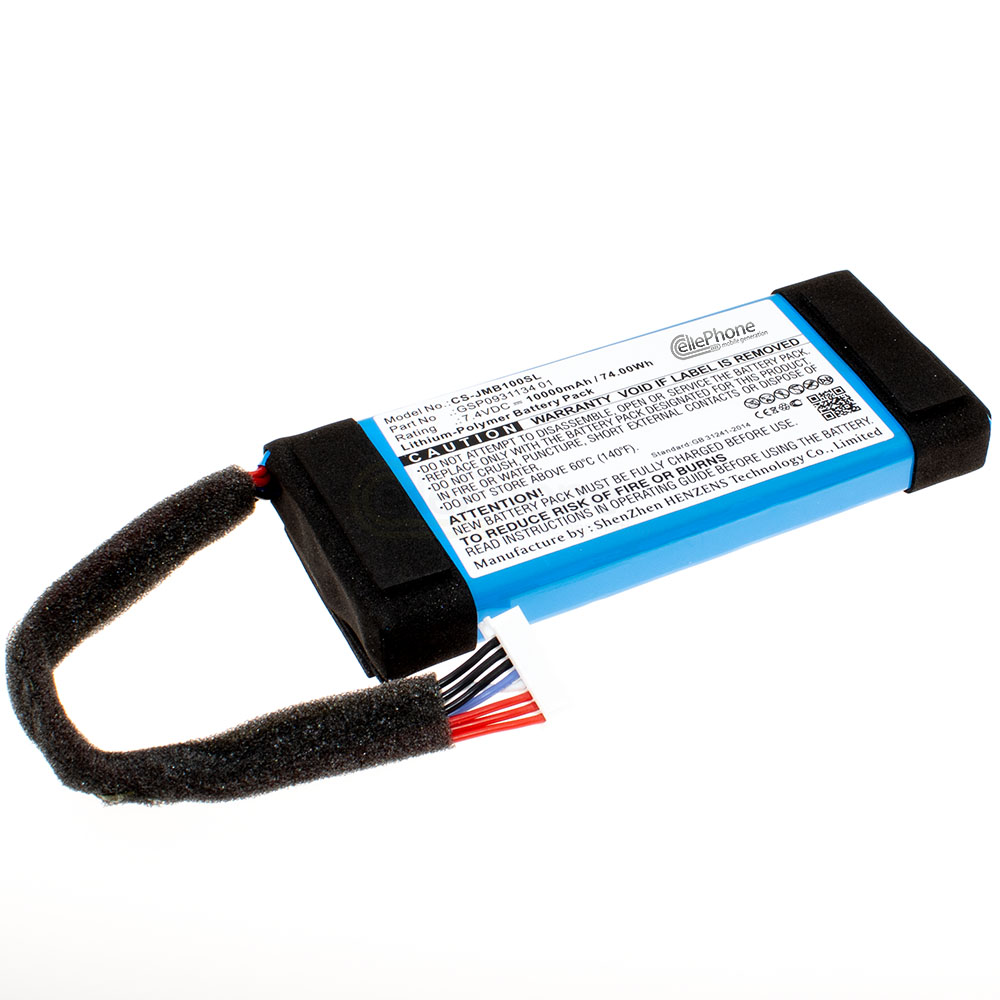 [9211] Akku Li-Polymer für JBL Boombox (ersetzt GSP0931134 01) - 10000mAh / 7,4V