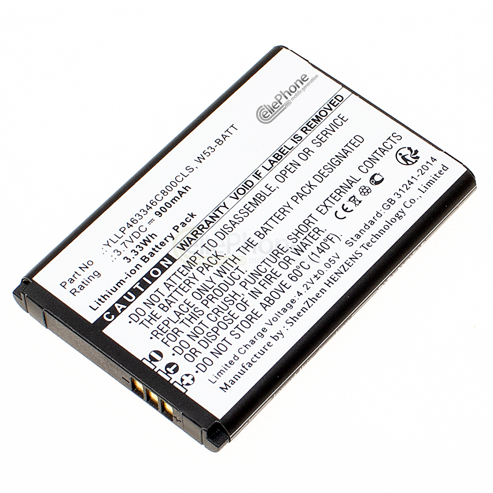 Akku Li-Ion für YeaLink W53 W53P W53h W73 W73P W73H W78H (ersetzt W53-BATT)