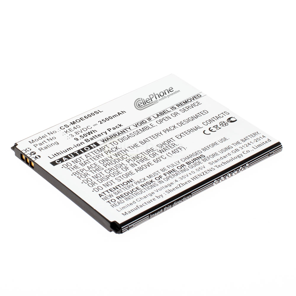 [9240] Accu Li-Ion voor Motorola Moto E6 (vervangt KE40)
