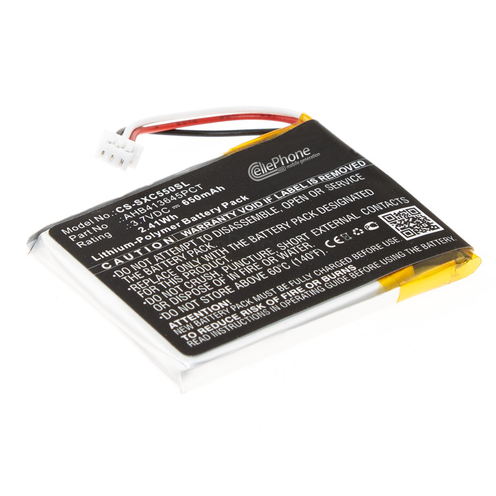 Akku Li-Polymer für Sennheiser EPOS ADAPT - 660 MB 660 - PXC 550 (ersetzt AHB413645PCT)
