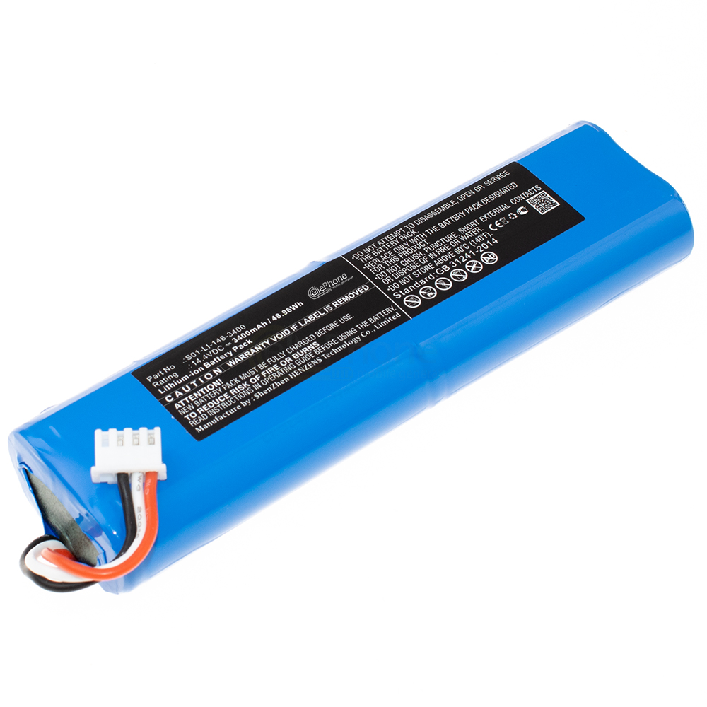 [9253] Akku Li-Ion für Ecovacs Deebot Ozmo 900 901 905 920 930 937 (ersetzt S01-LI-148-3400) - 3400mAh / 14,4V