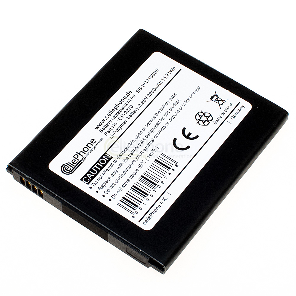 [9270] batteria Li-Polymer per Samsung Galaxy XCover Pro (sostituisce EB-BG715BBE) - 3950mAh