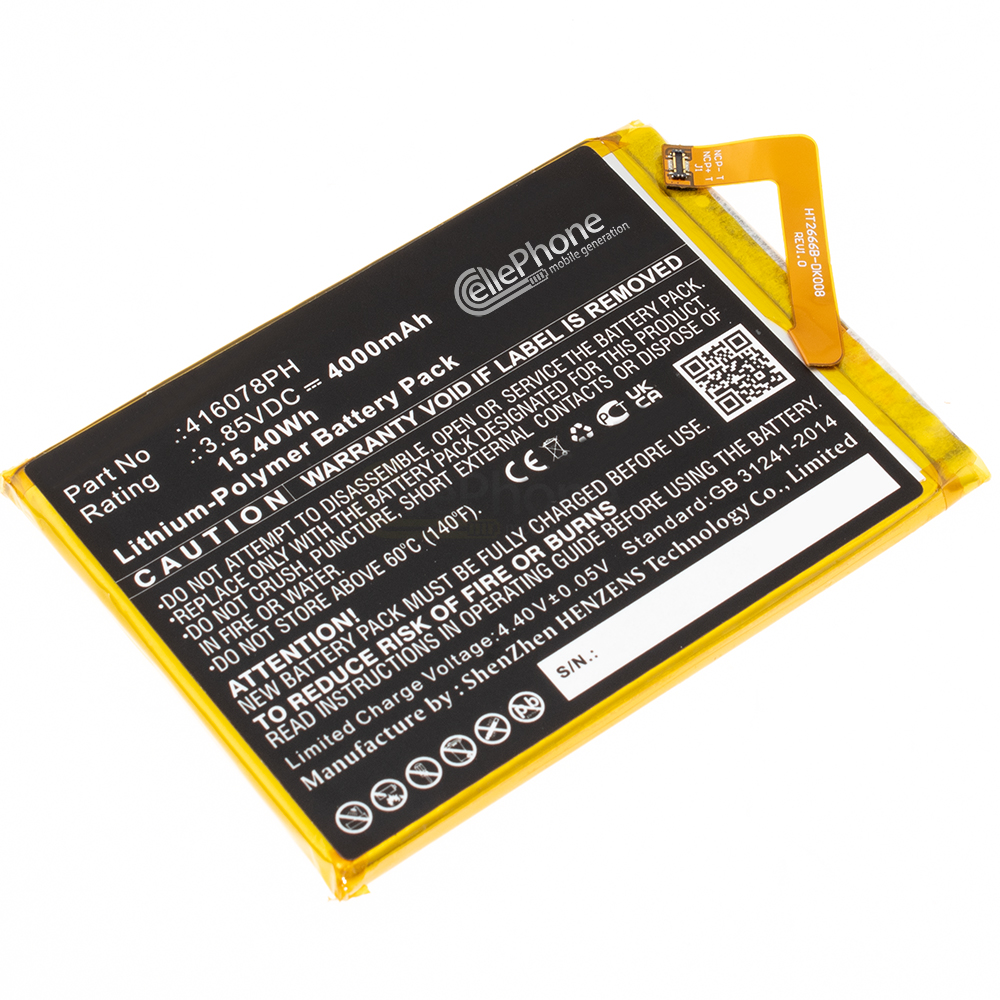 [9271] Batería Li-Polymer para Blackview BV5500 (reemplazado 416078PH)