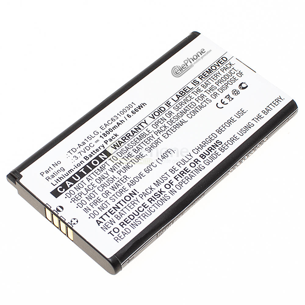 Batería Li-Ion para LG Music Flow P5 - Music Flow P5 Strap (reemplazado TD-Aa15LG)