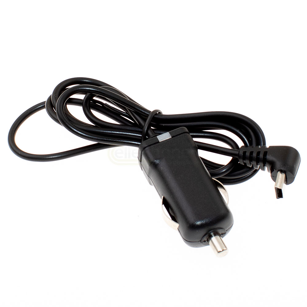 cavo di ricarica per auto 1A per Garmin Drive 51 52 LMT 60 61 - DriveSmart 51 55 61 65 LMT-S - DriveAssist 51 LMT-D - connettore angolato