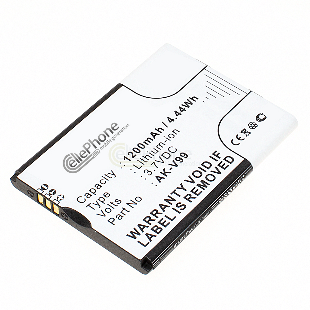 [9325] Batterie Li-Ion pour Emporia Select V99 - Classic 2G V26_001_2G - Basic V26 (remplace AK-V99)