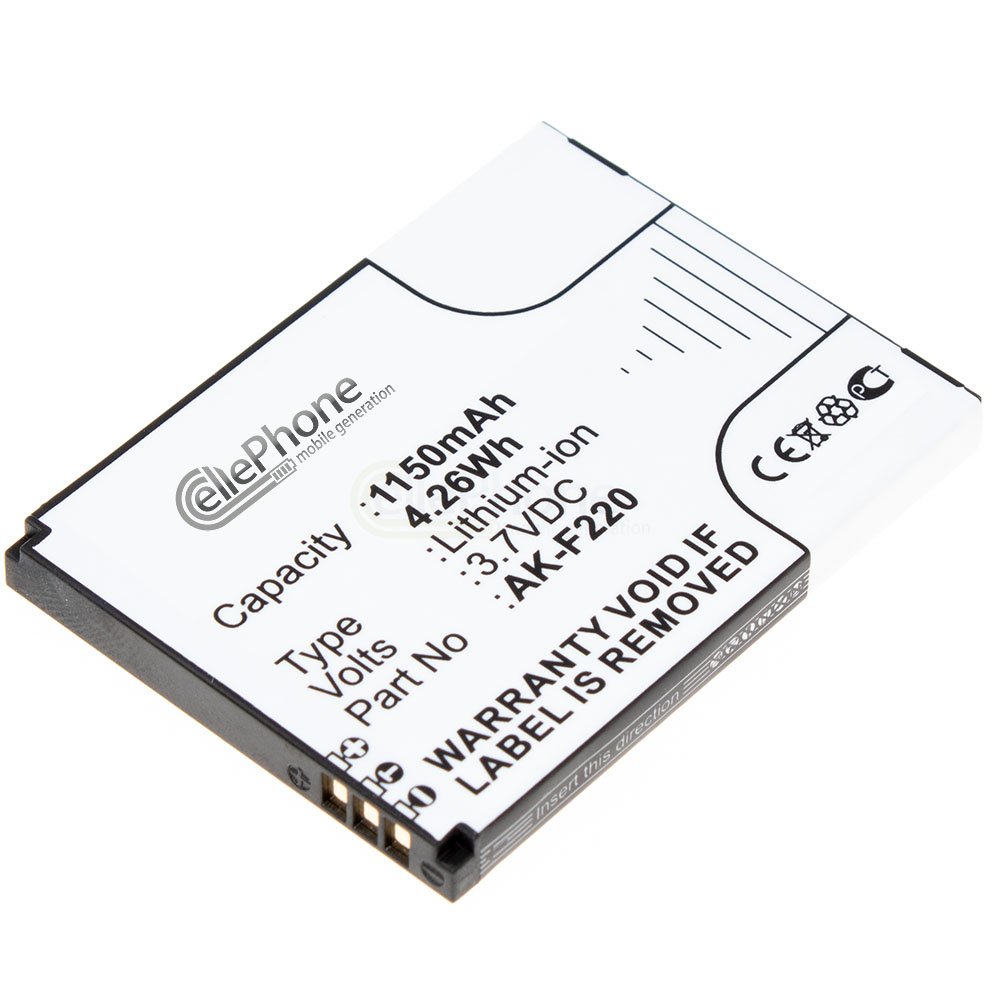 Battery Li-Ion for Emporia Telme TS100 TS100S (replaced AK-TS100)